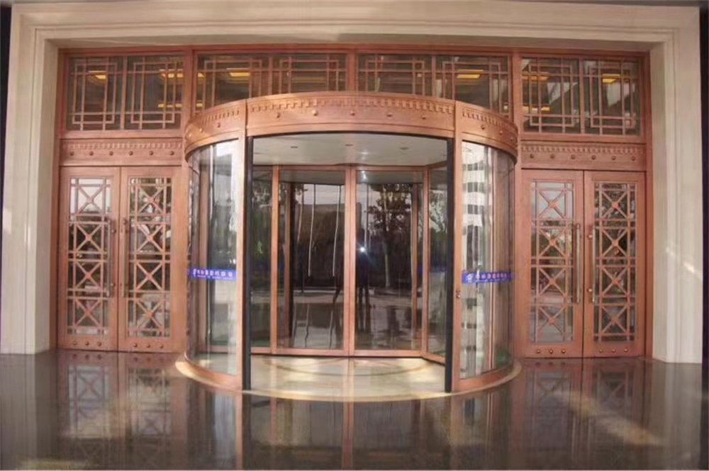 自动感应门 酒店三翼旋转门 商场写字楼用平衡门 支持定制