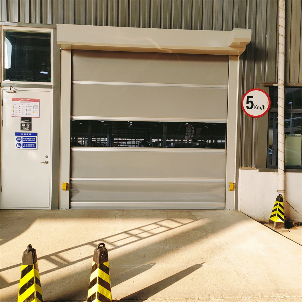 欧美盾门业 工业甲级钢质复合平开防火卷帘门 车间门车库厂房