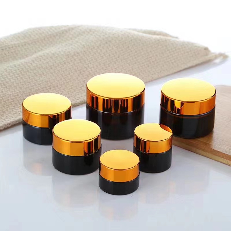 膏霜玻璃瓶,蒙砂膏霜瓶,透明磨砂面霜瓶,眼霜瓶,化妆品分装瓶