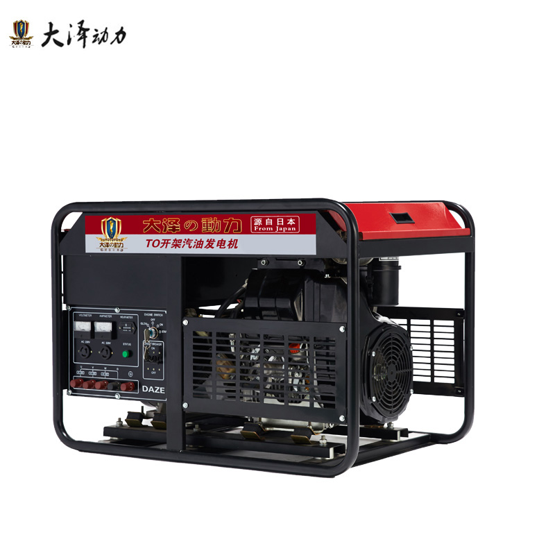 大泽动力12KW开架汽油发电机