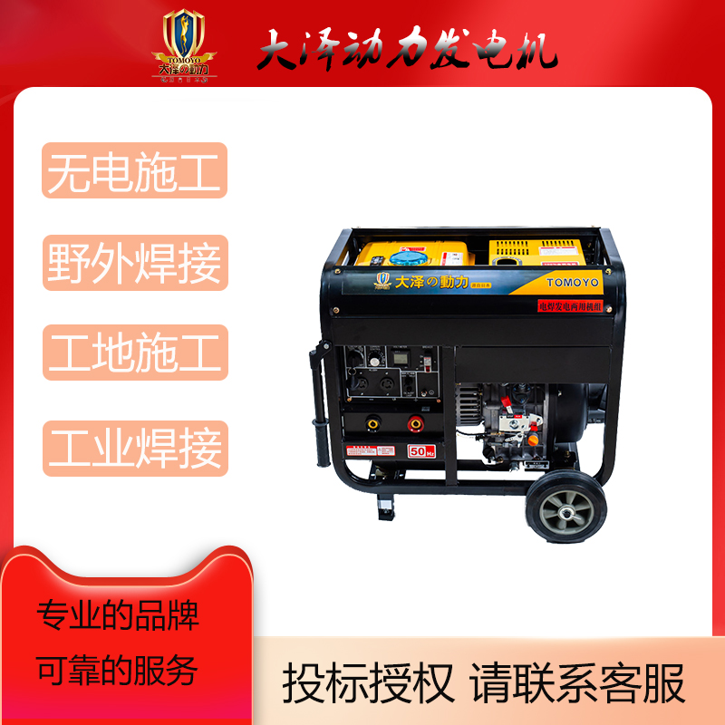 大泽动力300A柴油发电电焊机气保焊