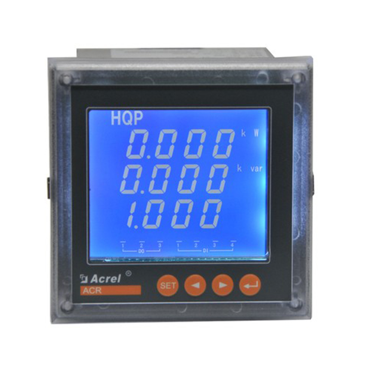 安科瑞ACR220EL多功能电表分时计费电表液晶显示面板安装