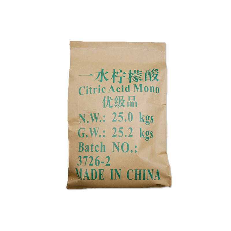 供应工业级柠檬酸污水处理一水柠檬酸清洗剂厂家批发量大从优
