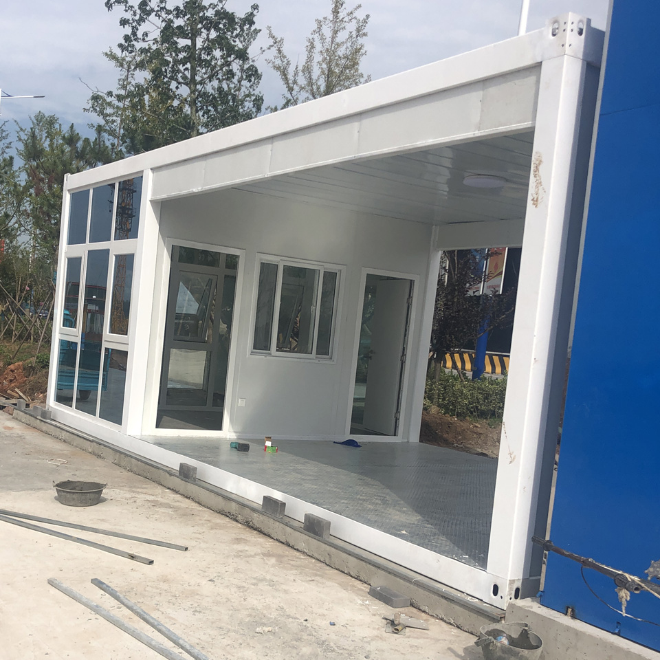 工地临建打包箱房 打包箱式房 恒硕集成房屋