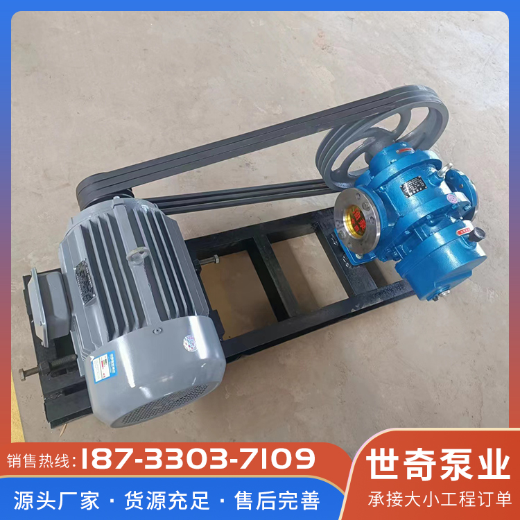 罗茨泵 高粘度输送泵 沥青转子泵 糖蜜输送泵