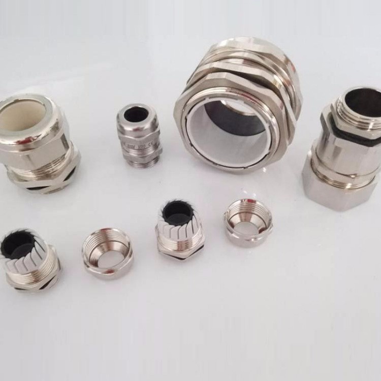 厂家供应金属电缆接头 不锈钢电缆接头 M32防水电缆接头