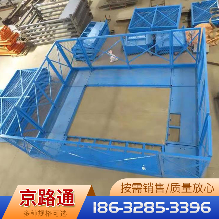 施工桥梁安全操作平台 组装式高空施工通道平台定制供应