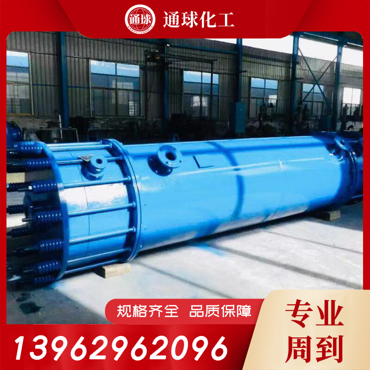 浮头列管式石墨换热器 石墨管换热器 圆块石墨降膜吸收器