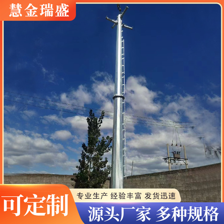 10千伏电力钢杆批发