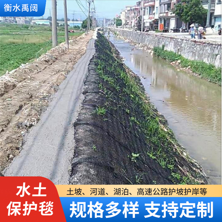三维柔性水土保护毯 护坡养护土工网垫 态保护毯 7020凹凸状抗冲刷毯
