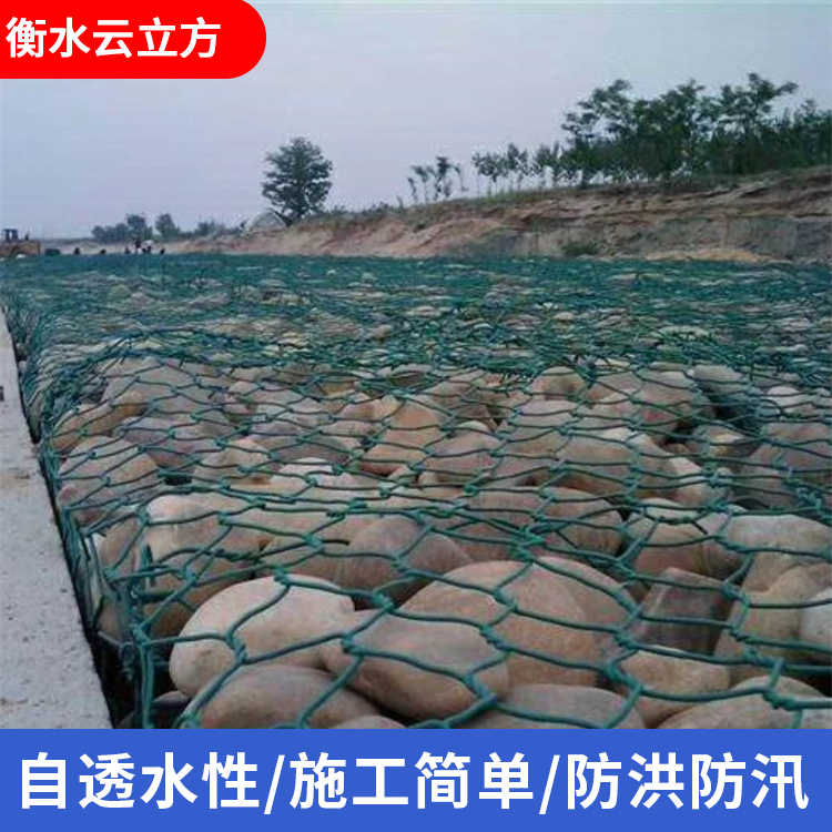 绿滨垫铁丝网笼 不锈钢拧边焊接石笼网 合金石笼网箱 钢丝编织格宾网