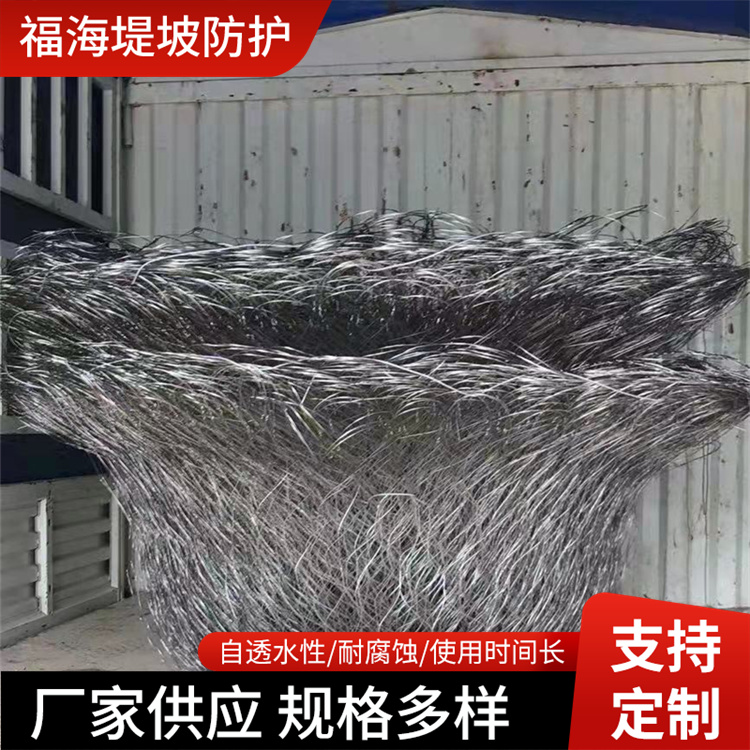 防汛合金石笼网兜钢丝网兜抛石吊装合金网兜河道防护填海石笼网兜