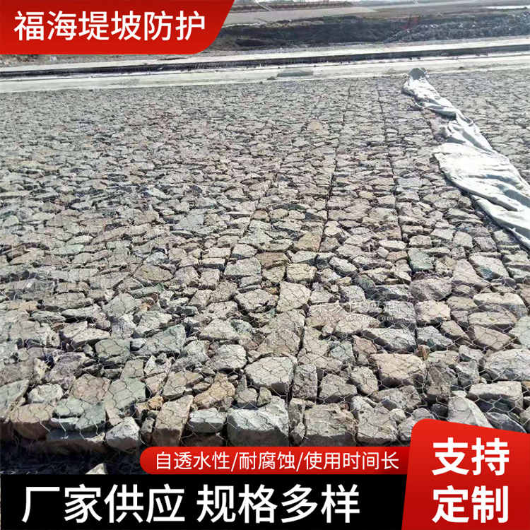 包塑石笼网河道雷诺护垫 护坡格宾护垫产地货源双隔板雷诺石垫