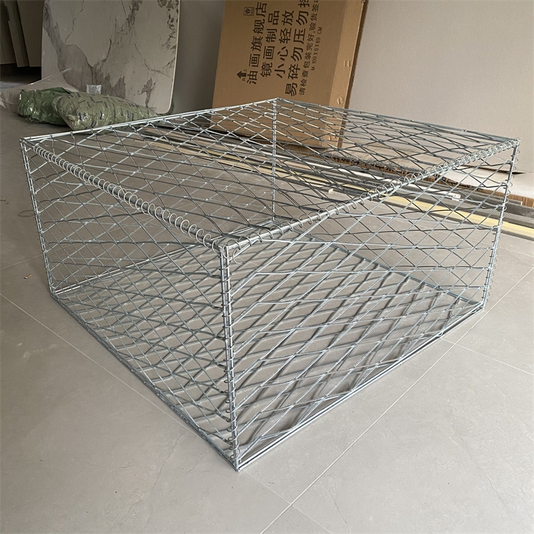 金刚水利笼箱 抢险石笼网 折叠式应急金属网箱 防汛物资储备