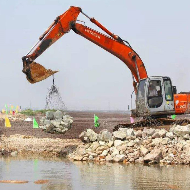 生产供应 620kg 800kg 1.2T合金网兜 柔性集装网箱 合金钢网石兜