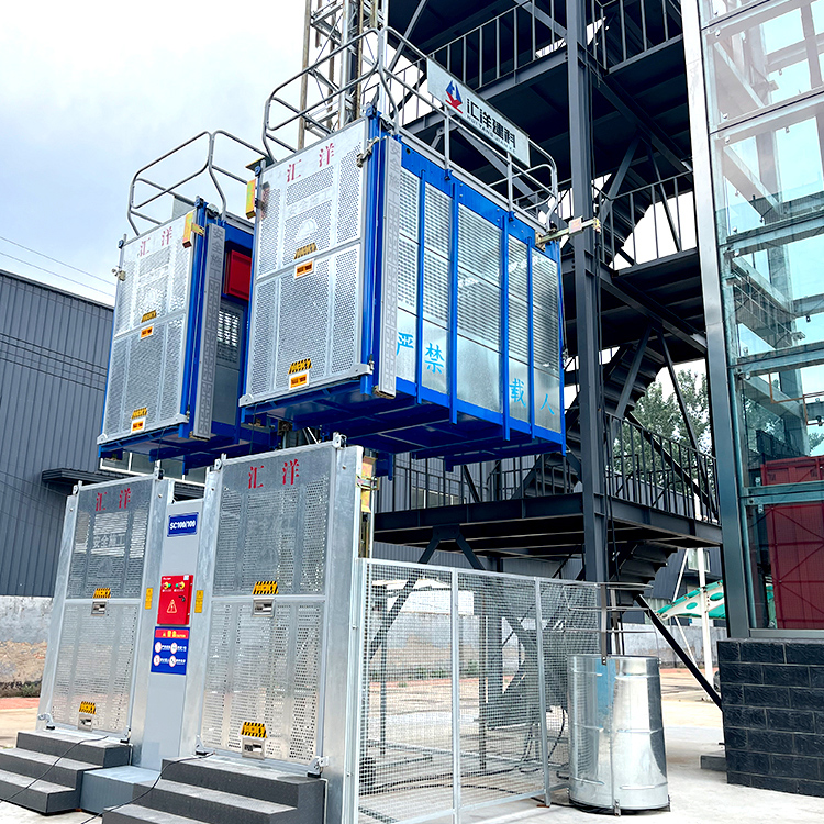 定制物料提升机 建筑龙门架 井道施工升降机厂家供应