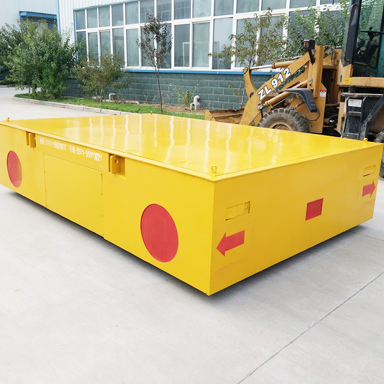 爬坡无轨电动平车价格冠杰自动化40吨室外过跨电动平车厂家供应价格低