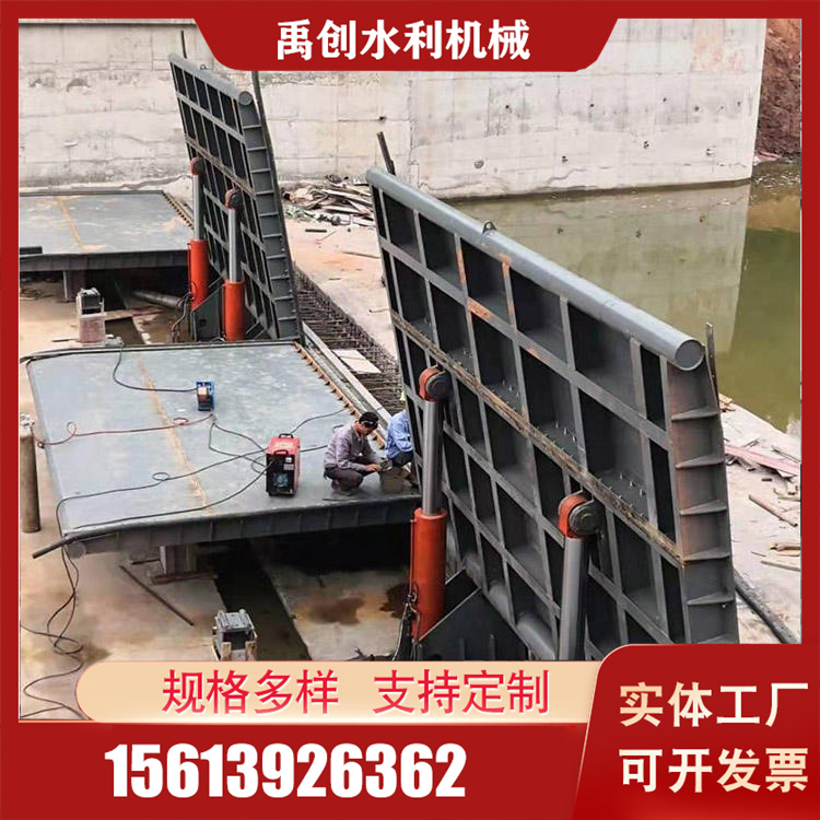 翻板闸门型号齐全 禹创翻板闸门型号齐全