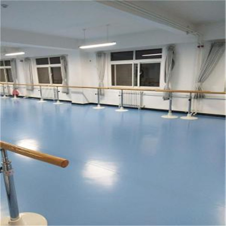 运动地胶篮球馆健身房用PVC塑胶地板