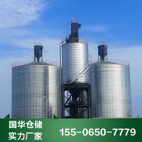 粉煤灰库 用于骨料钢板库 镀锌卷板仓 粉煤灰储存罐建设 国华建设