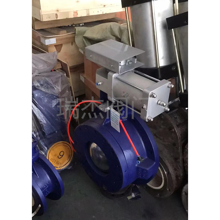 气动圆顶阀 水泥厂耐磨 补偿式 法兰 旋转阀