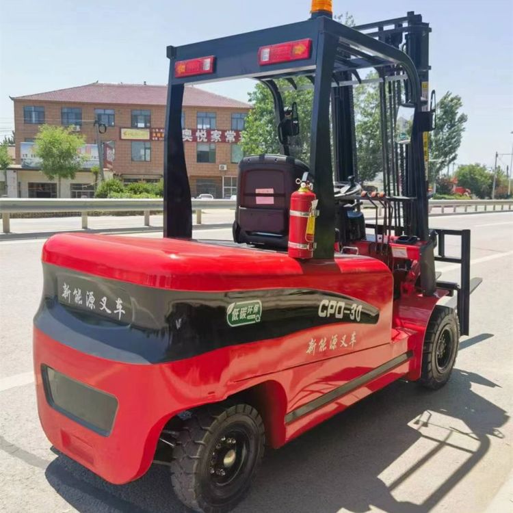 批发便携式电动叉车 单人曲臂搬运车 仓储超市物流搬运装卸工具