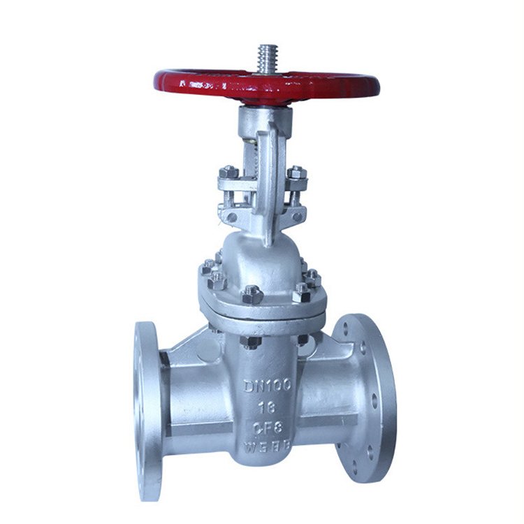 法兰连接耐高温耐腐蚀手动不锈钢闸阀