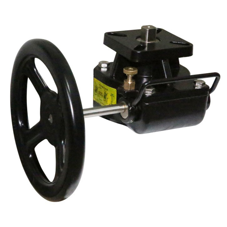 供水阀门离合器手轮操作机构手动操作