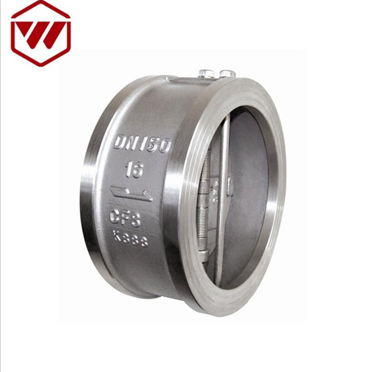 单瓣旋启式薄形不锈钢止回阀