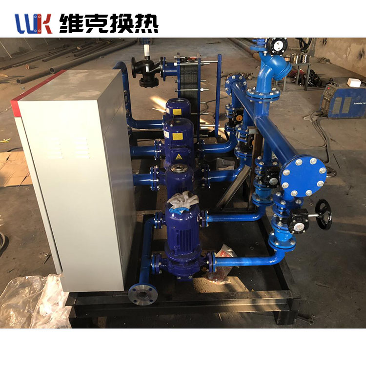 智能板式换热机组 小区供暖供热设备 换热站机组