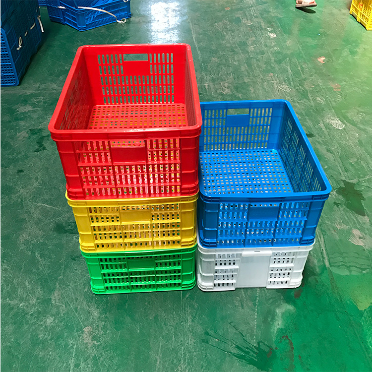 塑料周转筐 龙虾筐 虾苗框 鸭苗筐 既可套叠也可堆高