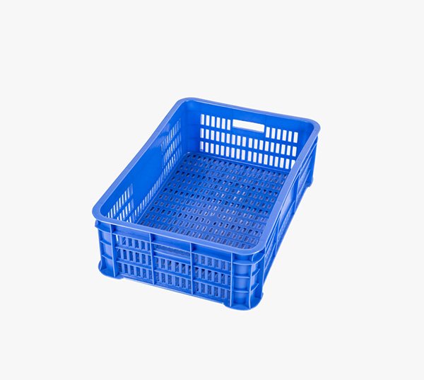 全新料-塑料箩-塑料筐-带孔周转箩-蔬菜运输仓储水果框子