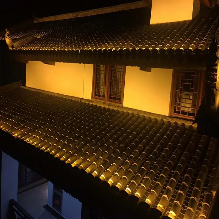 led双面发光瓦楞灯DC24V 工程景观瓦片灯 伍亿照明