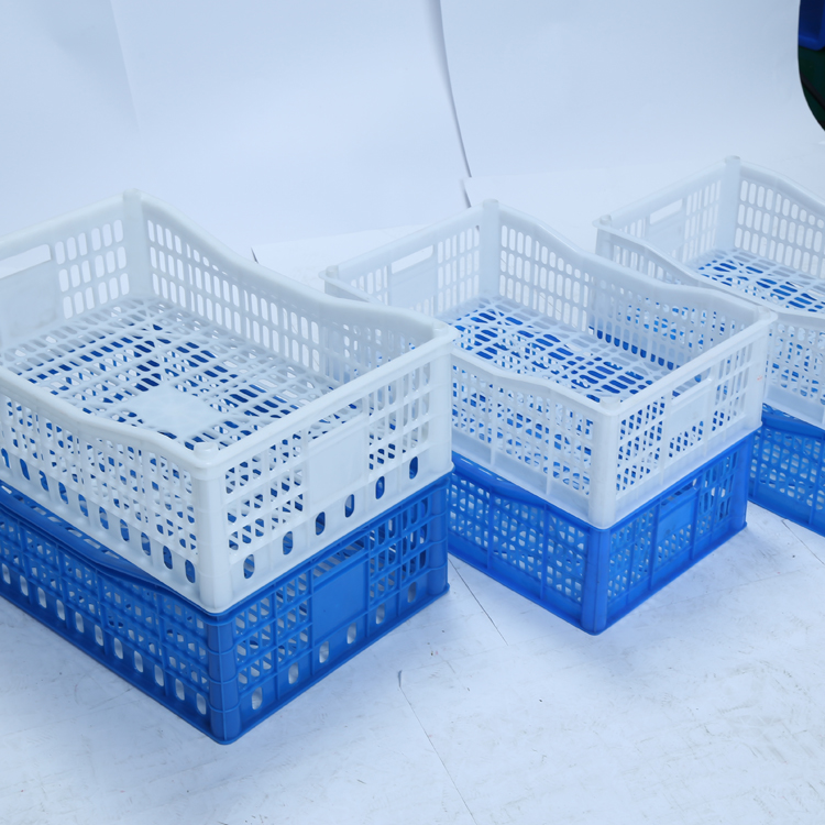 水果蔬菜塑料箩 周转筐塑料大号长方形镂空装龙虾筐商用收纳胶箩加厚框子