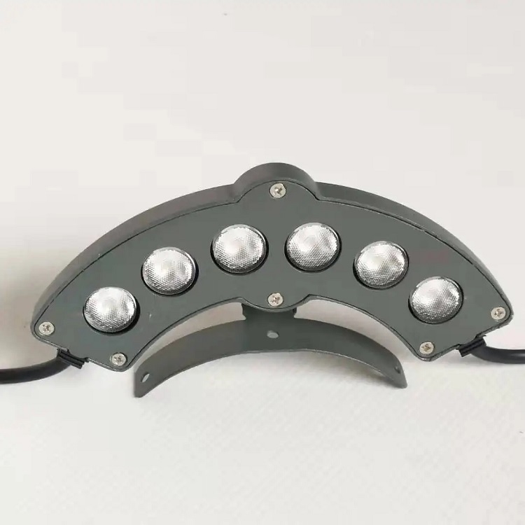 LED凉亭瓦片灯景区古建筑屋檐瓦楞灯月牙灯  伍亿照明