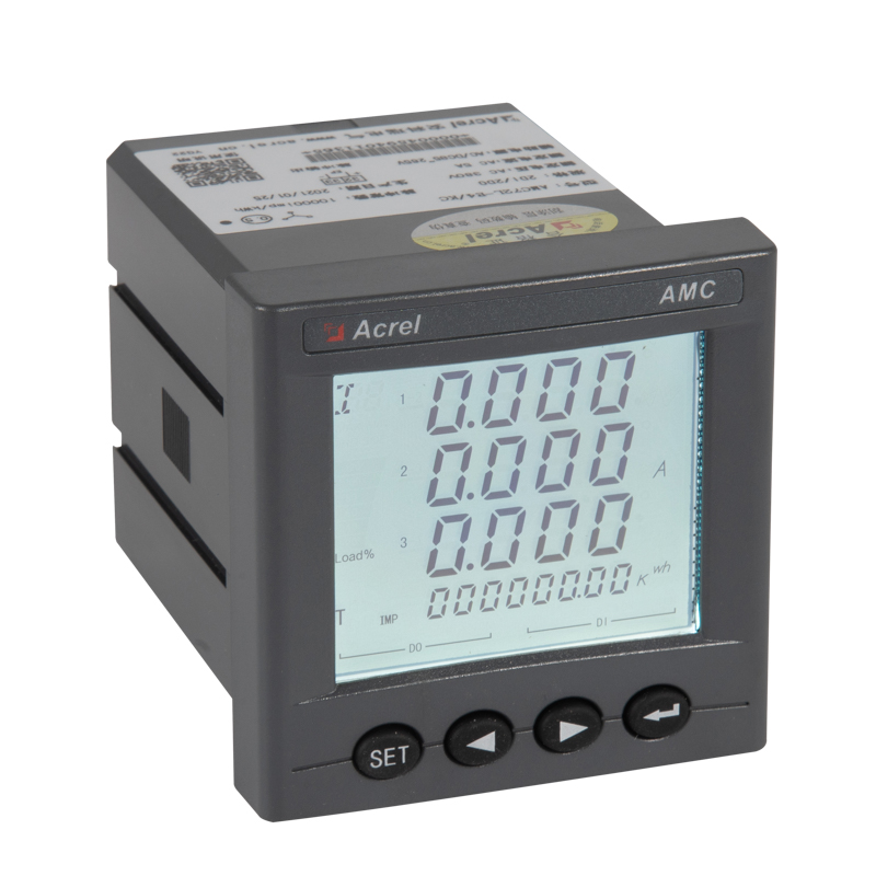 安科瑞AMC96L-E4/KC智能电量采集监控装置 多功能电表 RS485通讯接口