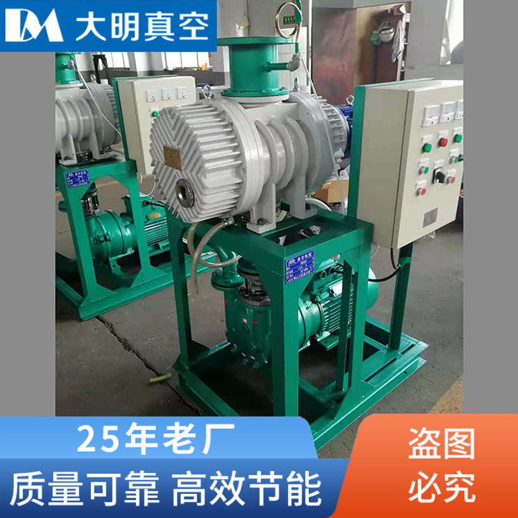 罗茨-水环真空机组 一体化水环真空吸引系统 真空负压站生产厂家