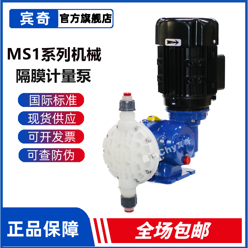SKEO计量泵赛高泵机械驱动MS1B108型PVDF材质加酸泵现货供应