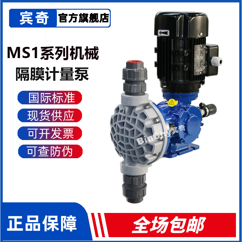 SEKO计量泵赛高泵MS1A064 094 108 138 165系列机械隔膜泵PVC泵头