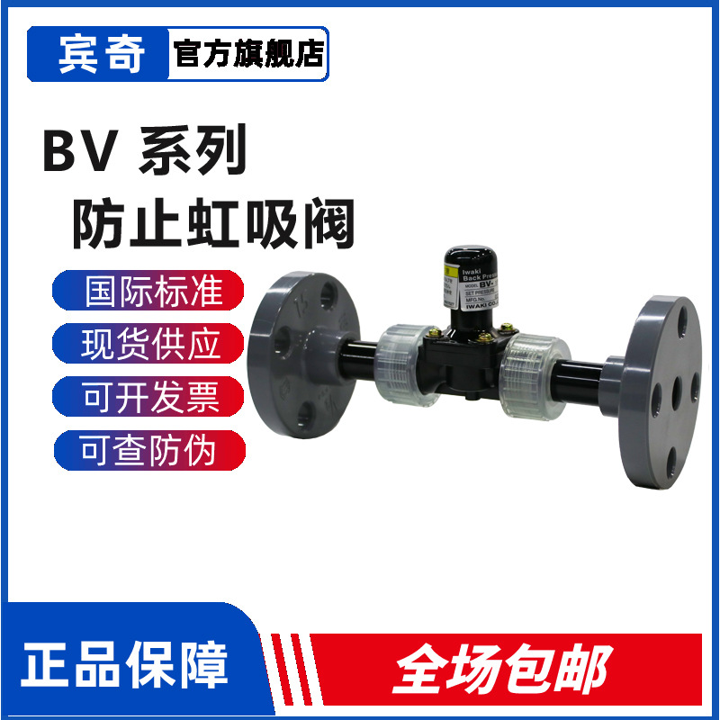 易威奇背压阀BV-1PV-15防止虹吸避免流量偏大IWAKI电磁泵启动保护