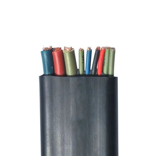 耐高温硅橡胶屏蔽扁平软电缆