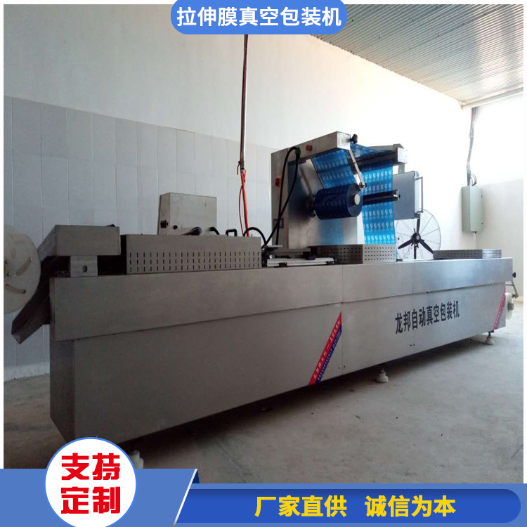 牛肉干全自动连续真空包装机 肉脯包装设备 热成型抽空机