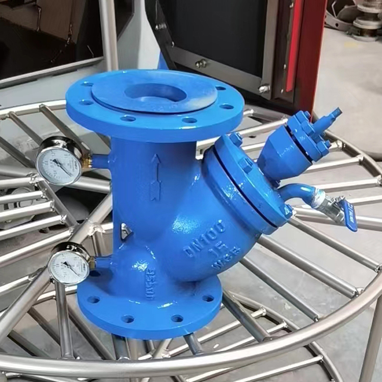 供应304手摇刷式过滤器 Y型手摇刷式过滤器 刷式过滤器