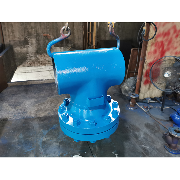 DN300球墨铸铁过滤装置直流T型过滤器 除污设备