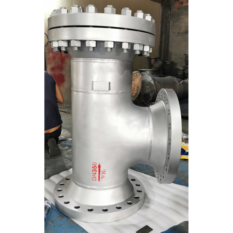 折流T型过滤器 碳钢直流T型过滤器 法兰t型过滤器厂家供应