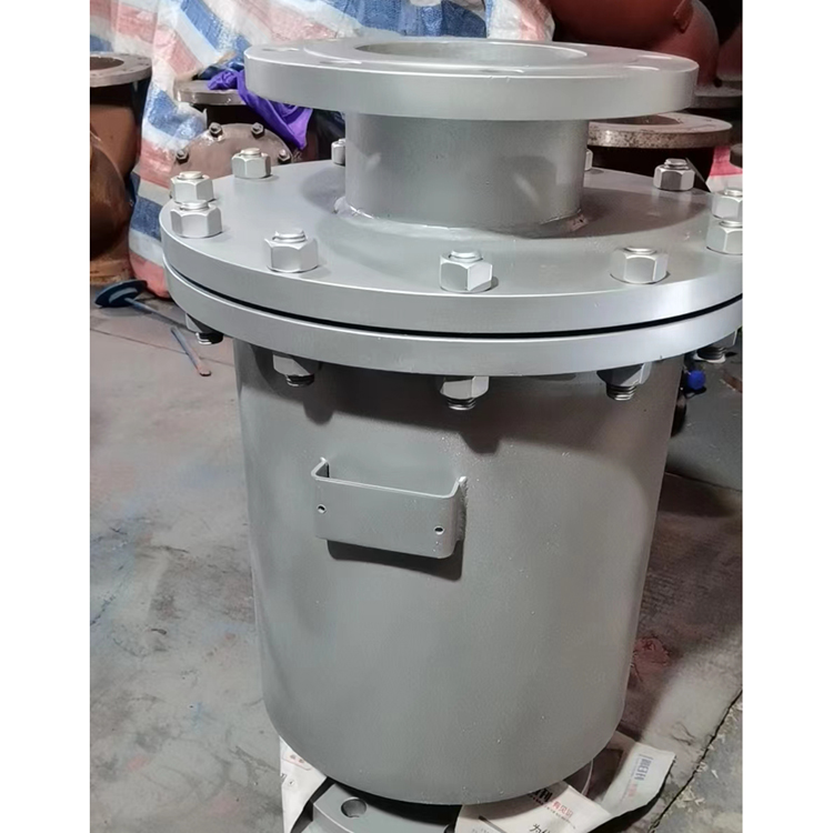 氧气过滤器 法兰连接直通式主体材质 不锈钢