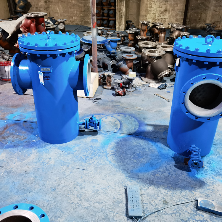 直通蓝式过滤器 毛发收集器 DN50-300碳钢焊接式除污器