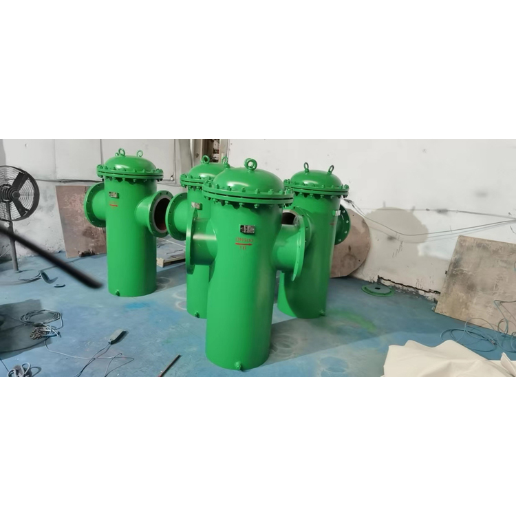 不锈钢袋式过滤器 双并联蓝式滤水器 管道除污器 鸿信