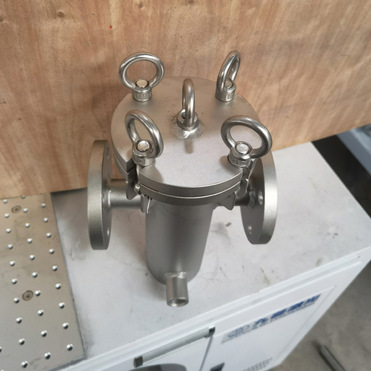 不锈钢快开蓝式过滤器 高效过滤分离器 除污器 鸿信