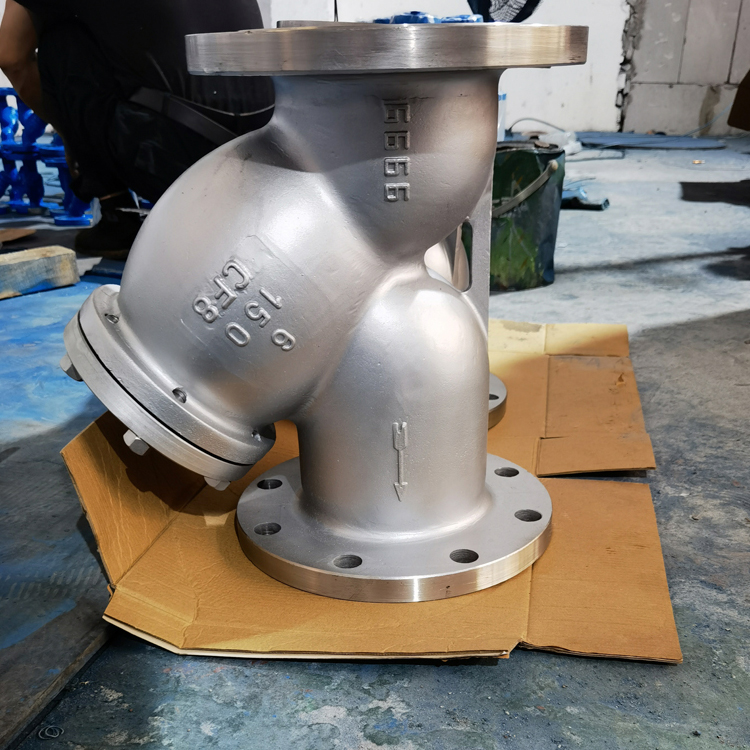 鸿信管道 农业灌溉 Y型过滤器 管道除污器 轻工选矿领域